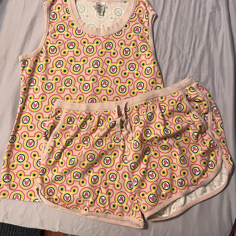 Hanna Anderson Mickey women’s pajama set